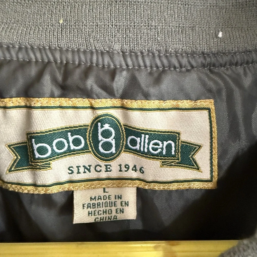 Bob Allen Shooting Windbreaker Jacket Men's Large Lightweight Pullover Pheasants
